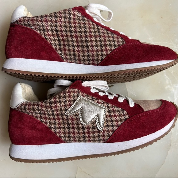 Birdies | Roadrunner Sneakers Red Primary Plaid Size 8.5 - Picture 5 of 10